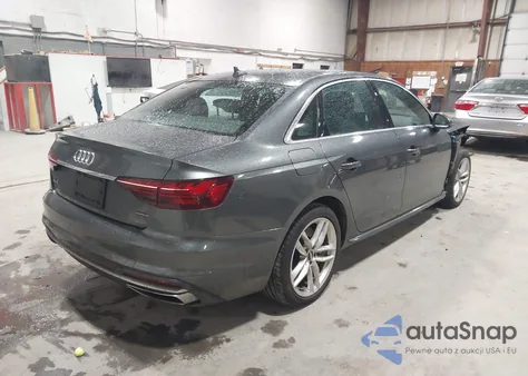2020 Audi A4 Premium 45 Tfsi Quattro S Tronic z USA, uszkodzony, nr VIN WAUDNAF45LN005332